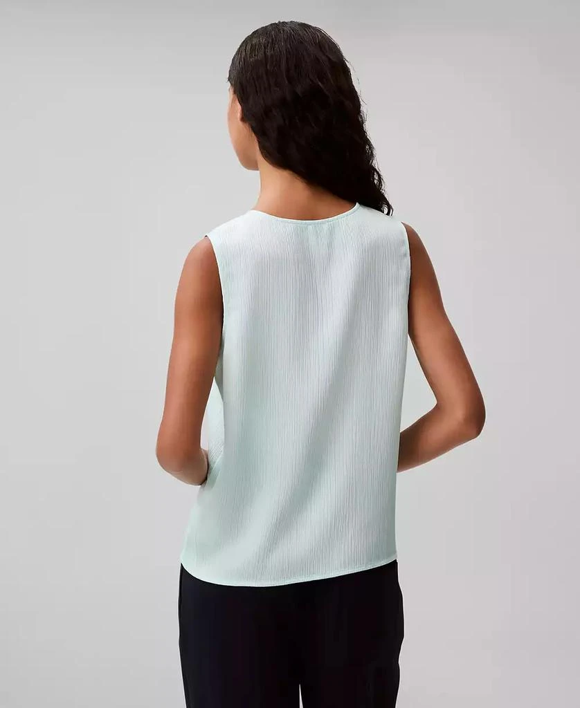 Calvin Klein Women's Textured Plissé V-Neck Tank Top 2