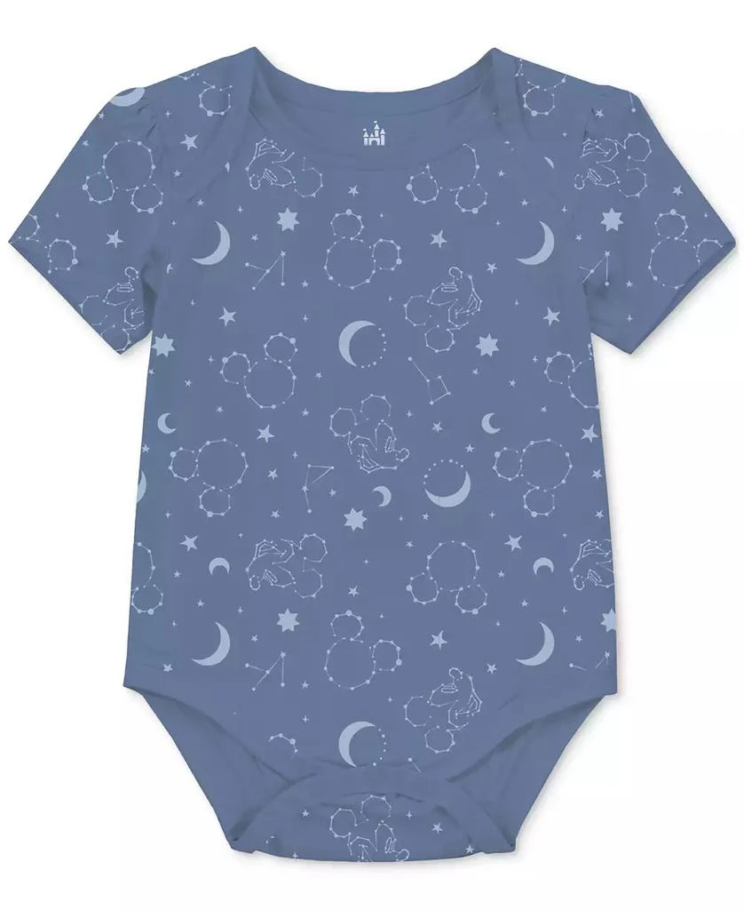 Disney Baby Mickey Mouse Short-Sleeve Bodysuits, 3 Pack 7