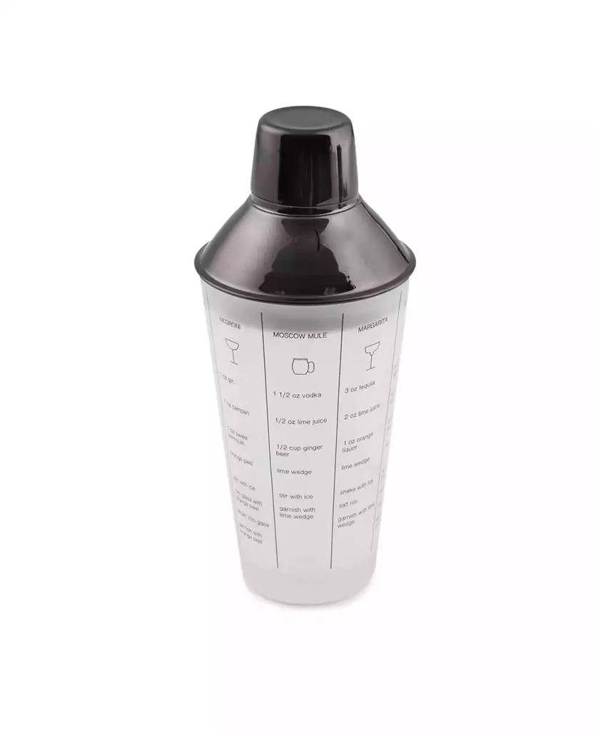 Cambridge Silversmiths Recipe Shaker and Tools Mixology Set, 5 Pieces 3