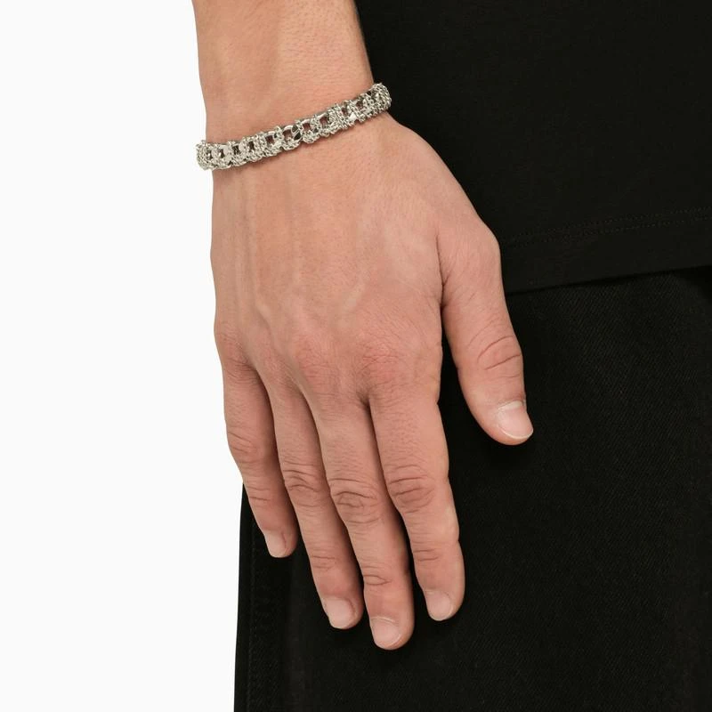 Emanuele Bicocchi Silver 925 intricate chain bracelet 2