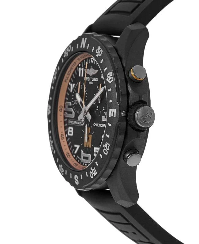 BREITLING Breitling Endurance Pro 44 Ironman Finisher Black Dial Rubber Strap Men's Watch X823101B1B1S1 3