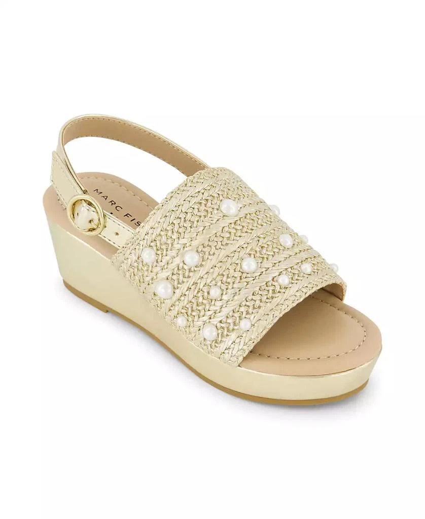 Marc Fisher Little and Big Girls Marren Weave Wedge Sandals 1