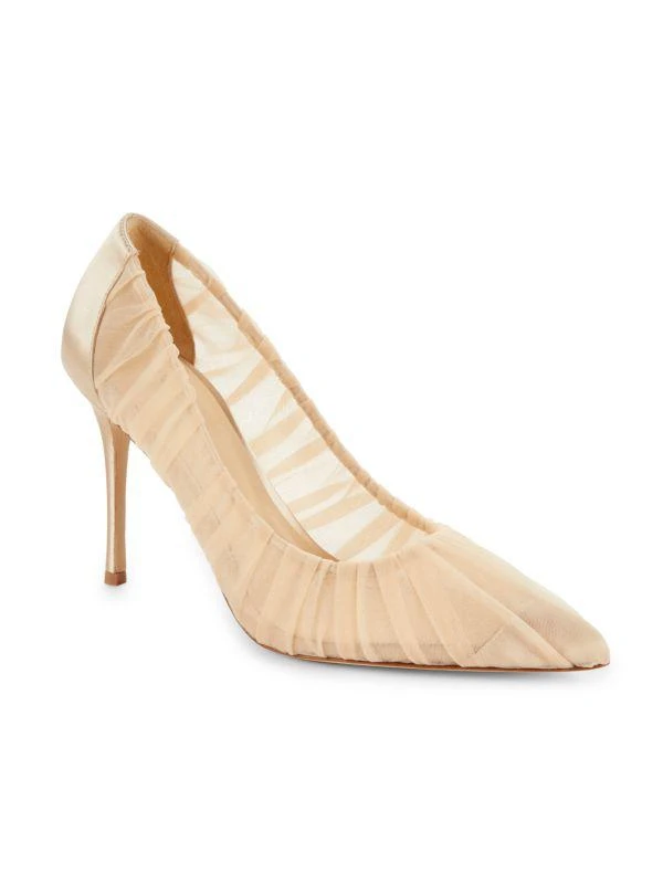 L'Agence Marie 101MM Mesh Pumps 2