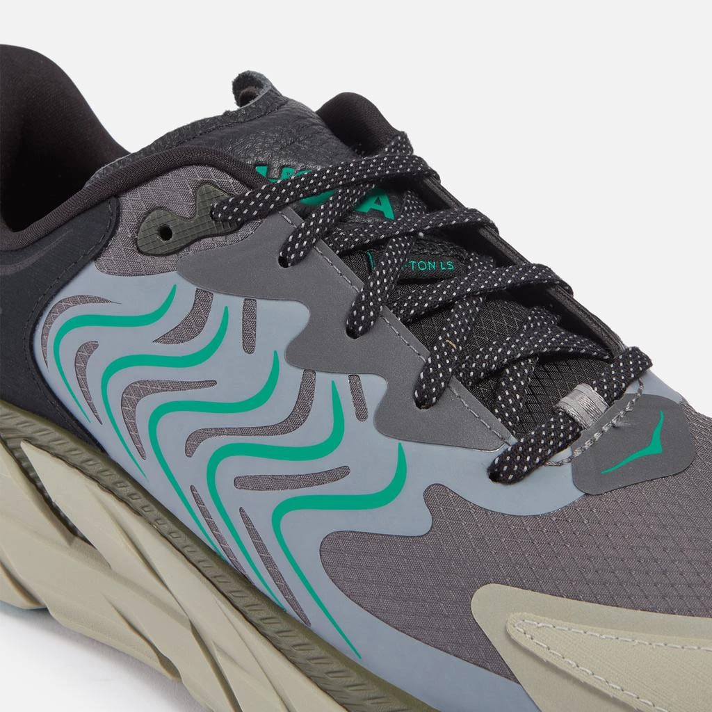 Hoka One One Clifton Ls Water-Resistant Leather Trainers 3