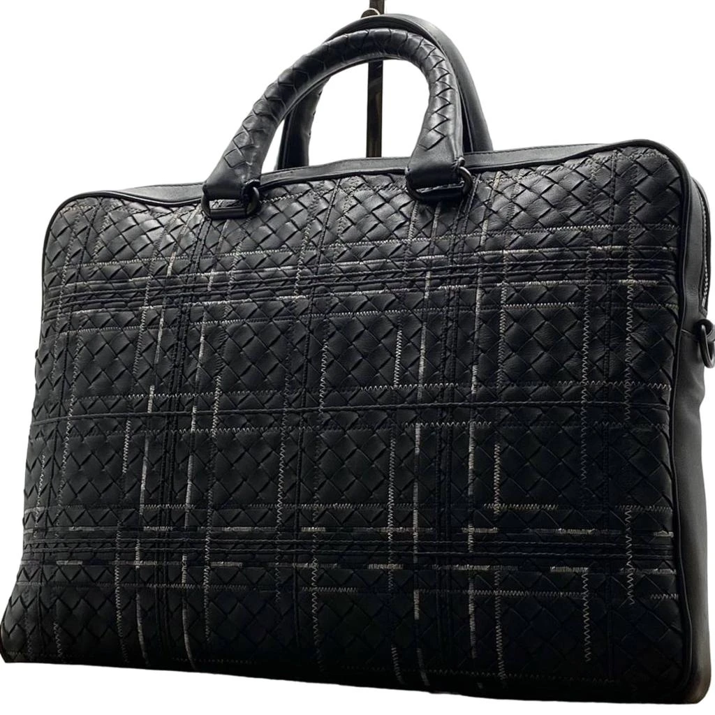 Bottega Veneta Bottega Veneta Atlas Intrecciato Leather Briefcase 2