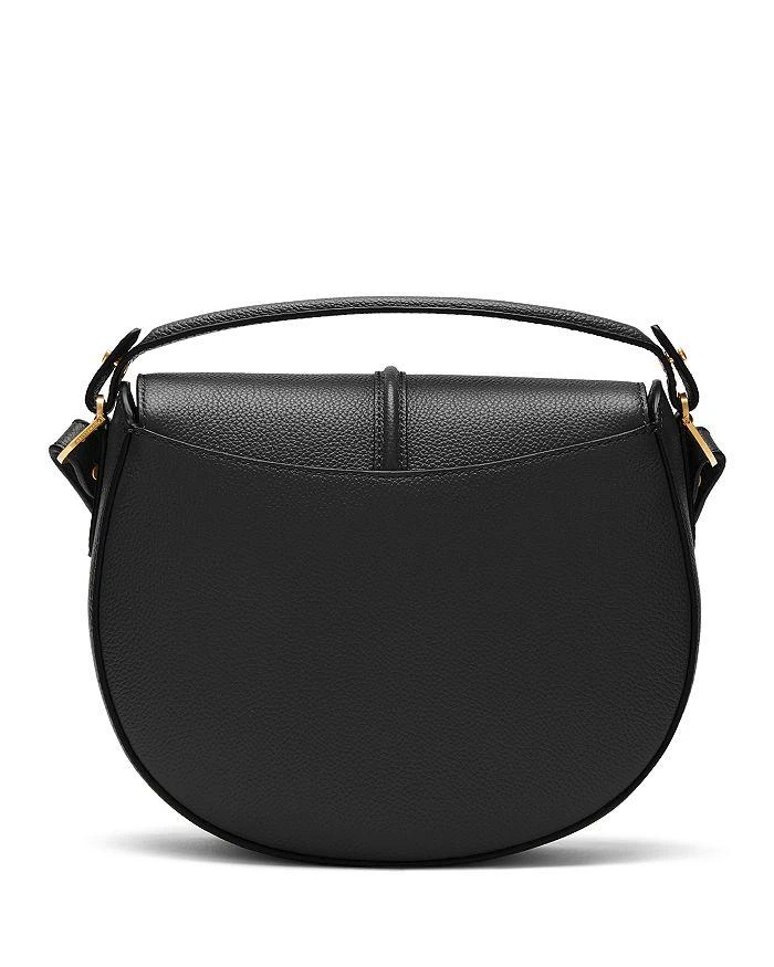 Demellier Siena Small Leather Saddle Bag 7
