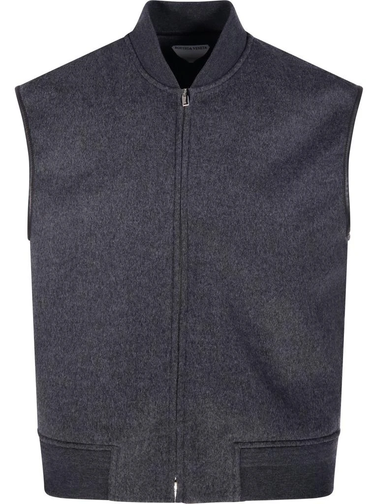 Bottega Veneta Bottega Veneta Double Face Zipped Gilet from Cettire