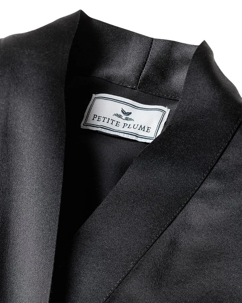 Petite Plume Mulberry Silk Lace Robe 5