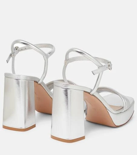 Gianvito Rossi Lena leather sandals 3