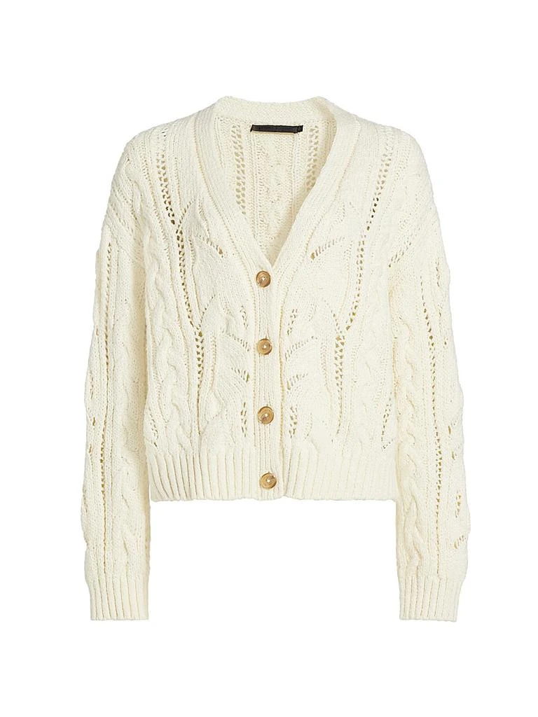 Jenni Kayne Audrey Cotton V-Neck Cardigan 1