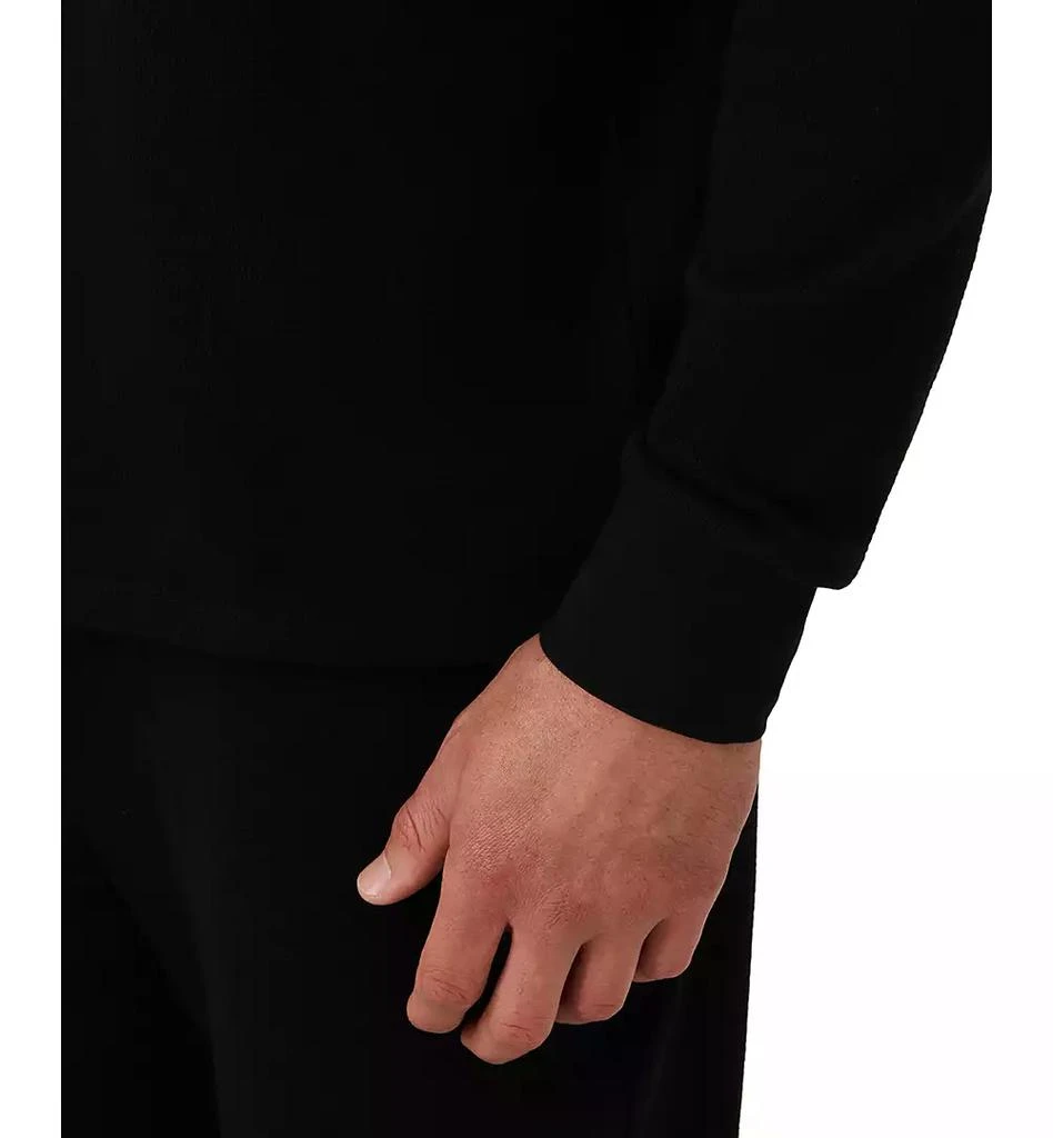 Lacoste Men's Waffle-Knit Thermal Sleep Shirt 6
