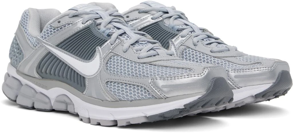 NIKE Silver Zoom Vomero 5 Sneakers 4