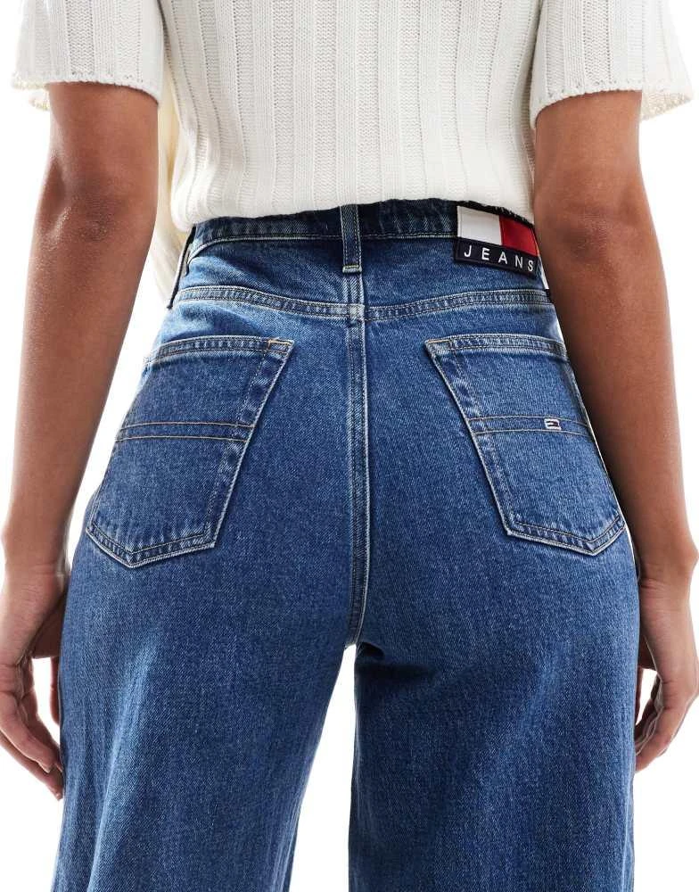 Tommy Jeans Tommy Jeans Claire high rise wide leg jeans in mid wash 5