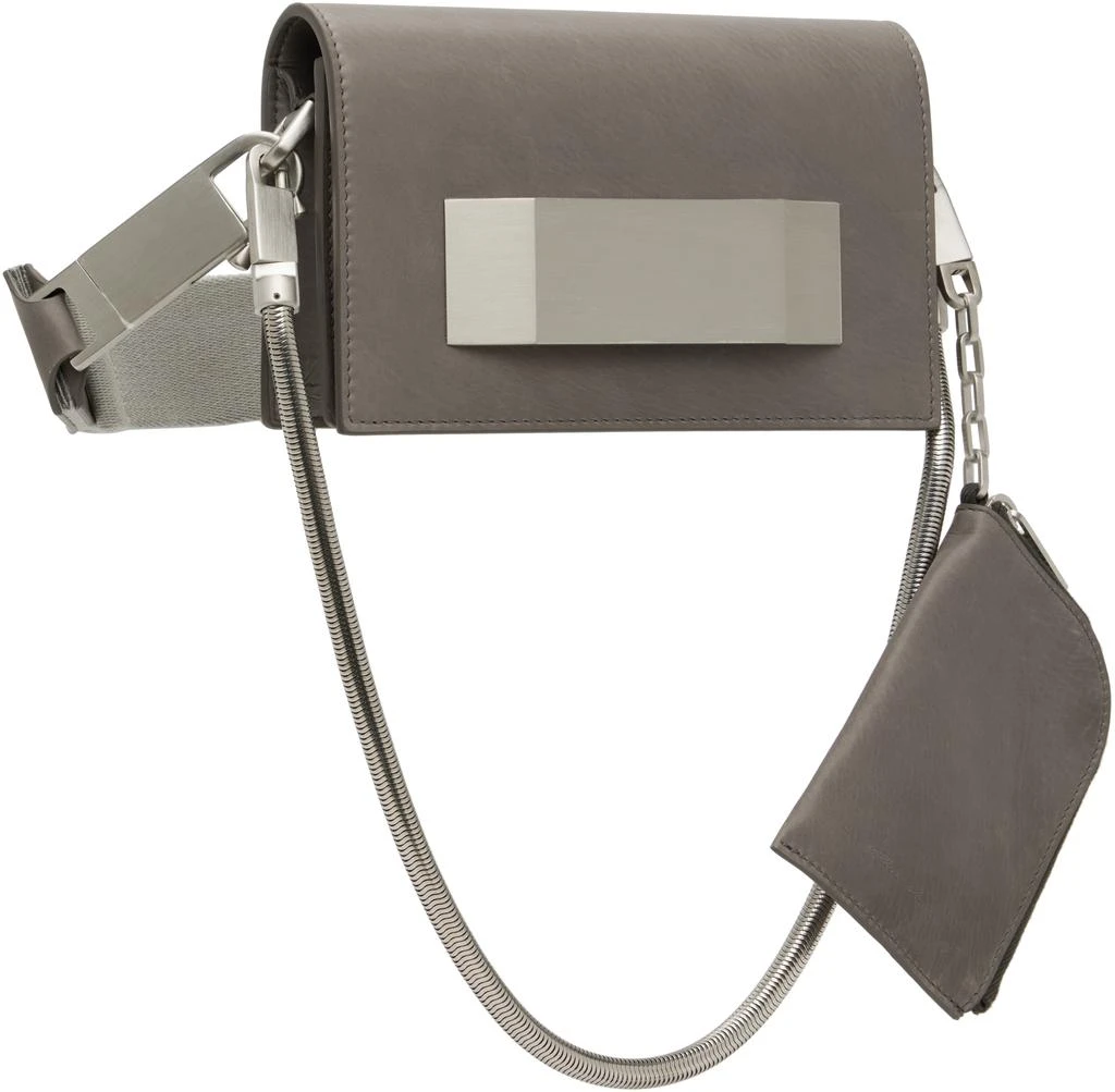 Rick Owens Gray Concordians Mini Griffin bag 2