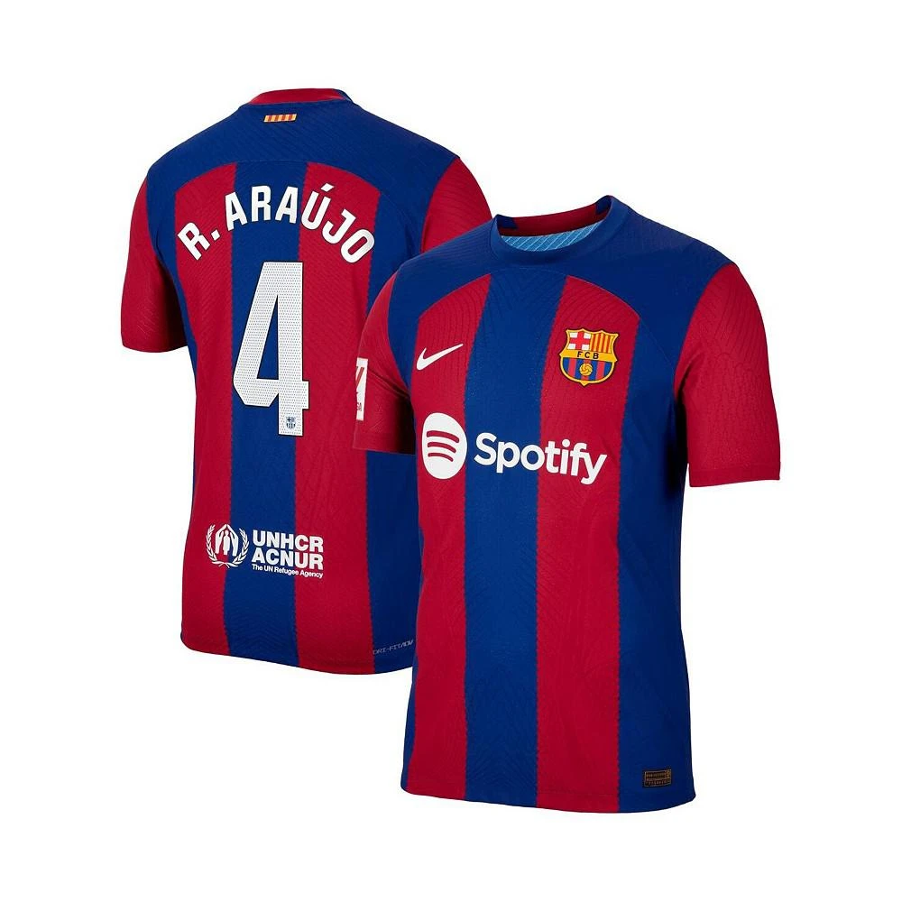 NIKE Men's Ronald Araujo Royal Barcelona 2023/24 Home Authentic Jersey 1