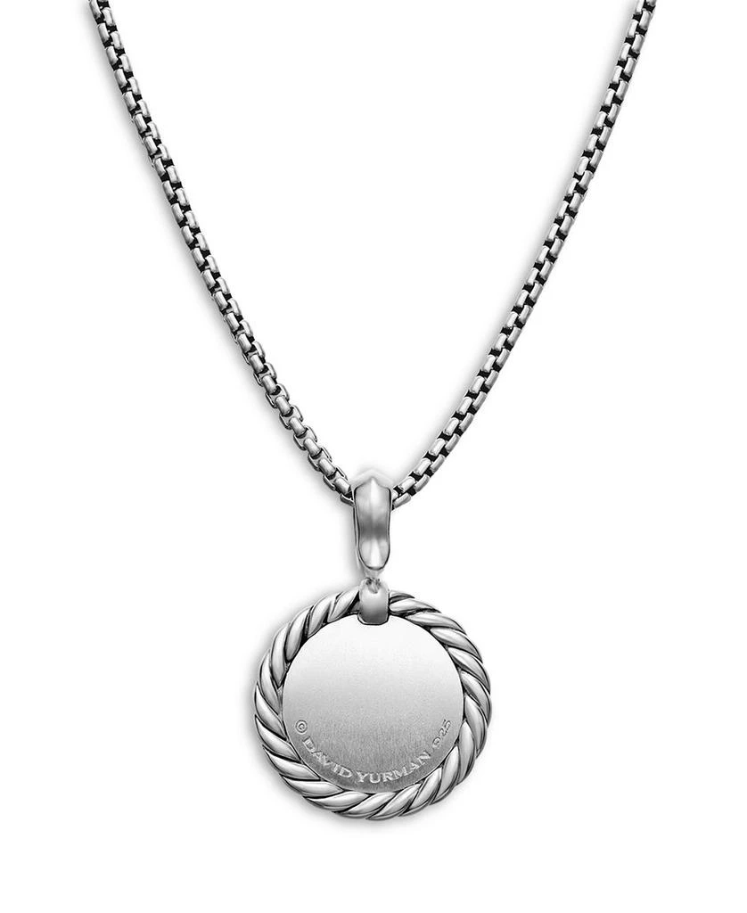 David Yurman Sterling Silver Cable Collectibles Initial Charm - Main Image