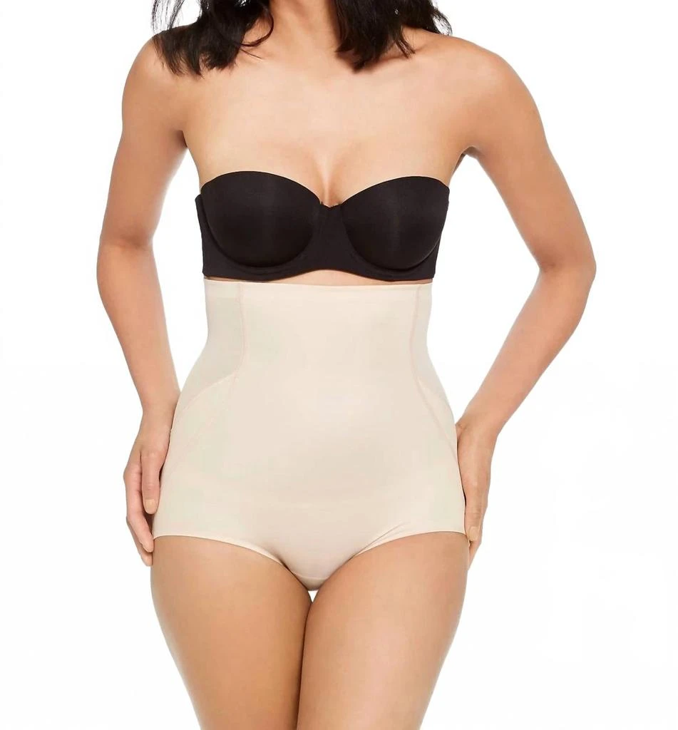 Miraclesuit Fit And Firm High-Waist Shaping Brief In Beige