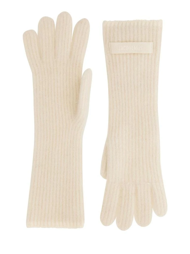 Jacquemus Jacquemus Grosgrain Logo Gloves 2