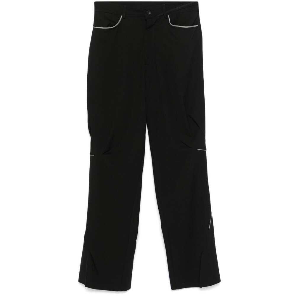 Kiko Kostadinov Black Diotima Trousers IT-44-WAIST-US-28 Kiko Kostadinov Black Diotima Trousers IT-44-WAIST-US-28