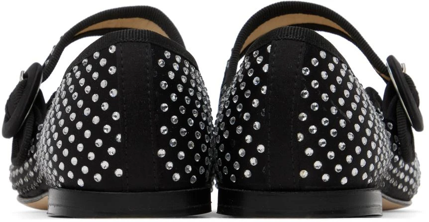 Repetto Black Georgia Square-Toe Mary Jane Ballerina Flats 2