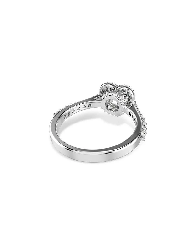 Swarovski Una Crystal 
Cubic Zirconia Heart Ring 5