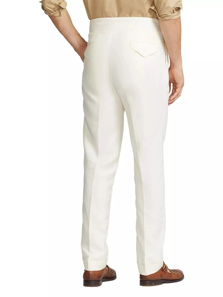 Ralph Lauren Gregory Silk & Linen-Blend Trousers 5