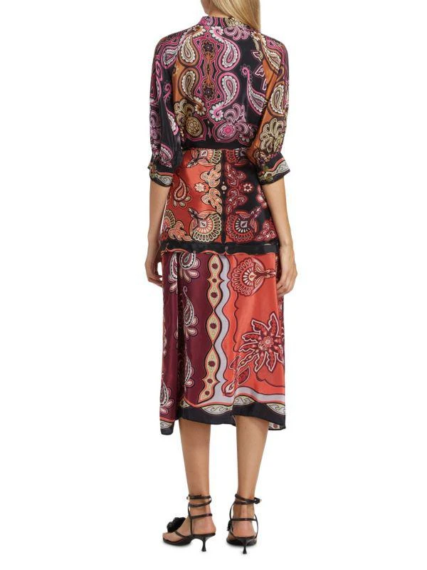 Farm Rio Sweet Mermaids Midi Dress 2