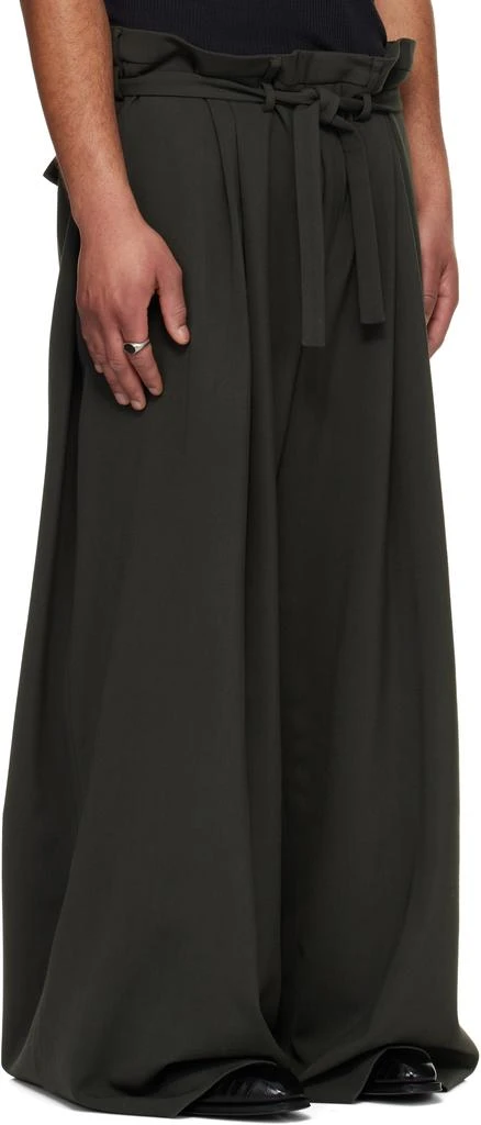 LU
U DAN Gray Slacker Maxis Trousers 2