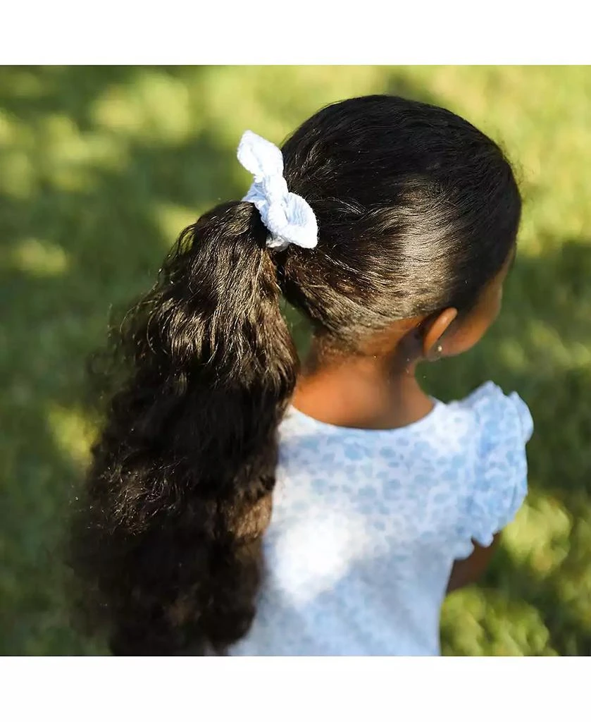 Bits 
Bows Girls  Seersucker Bow Scrunchie 2