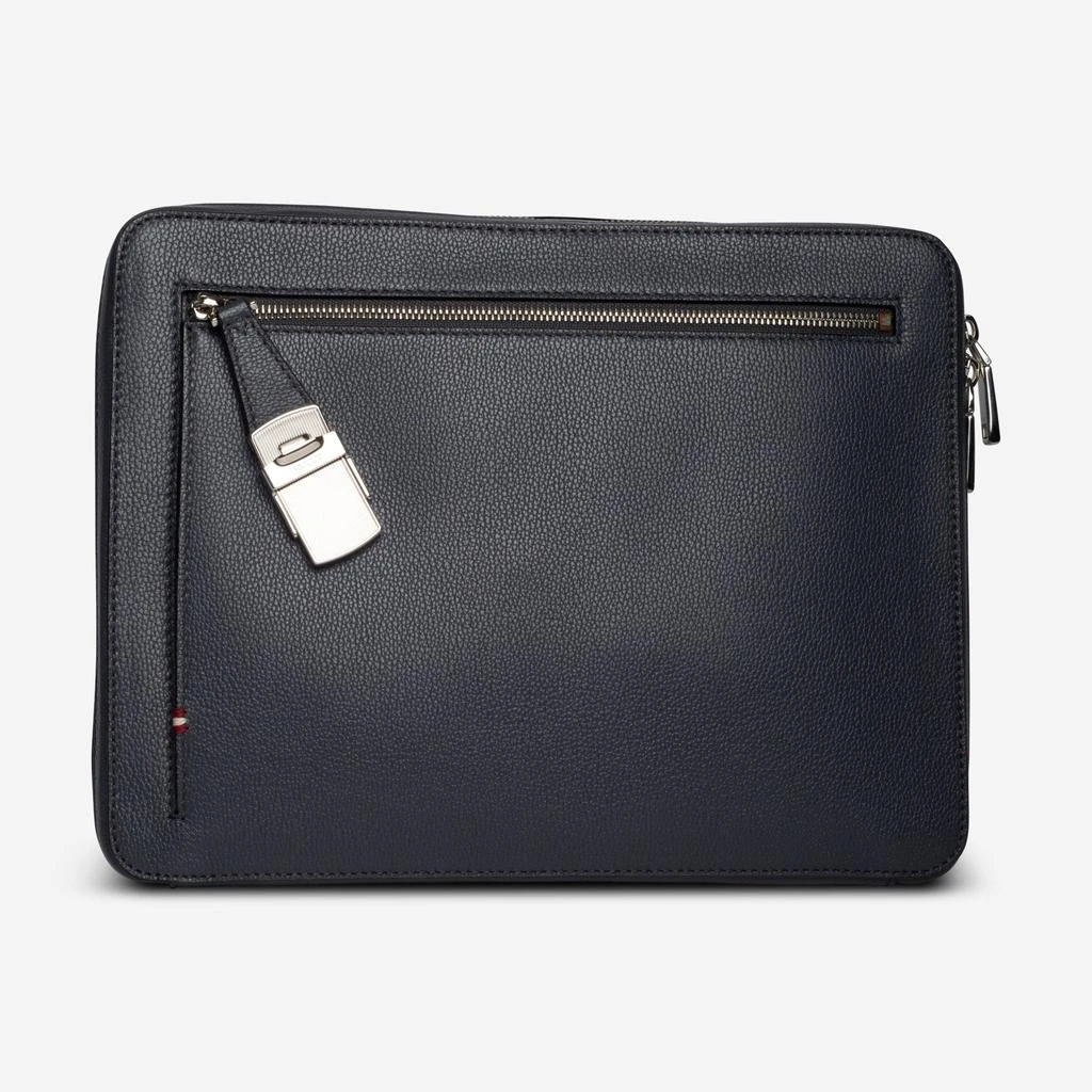 Bally Bally Gabher Grey Leather Men
s Portfolio 6230946-copy