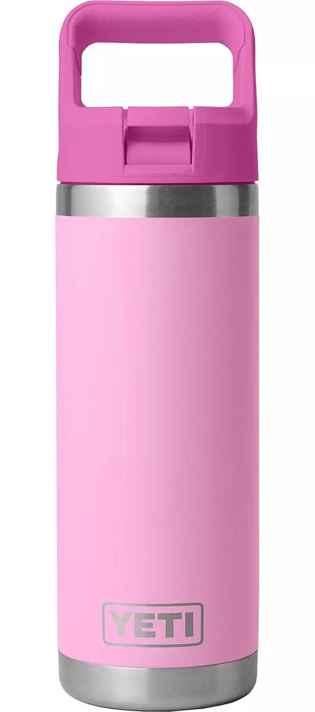YETI YETI 18 oz. Rambler Bottle with Color-Matched Straw Cap