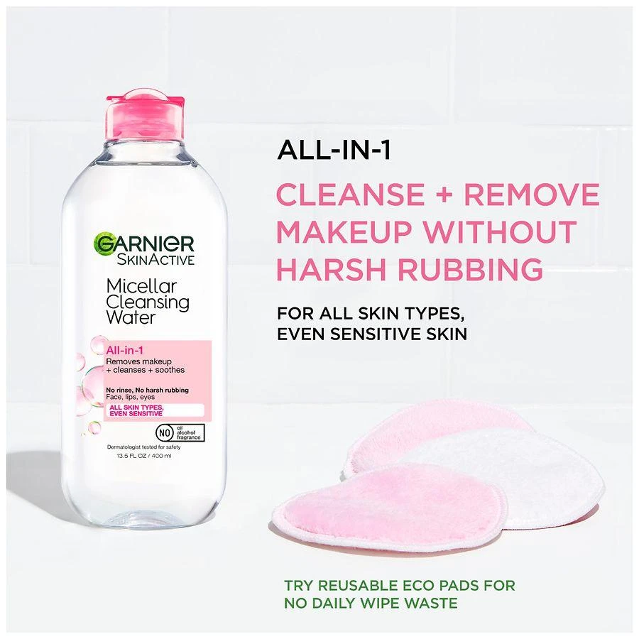 SkinActive Micellar Cleansing Water Cleanser & Makeup Remover, For All Skin Types 2