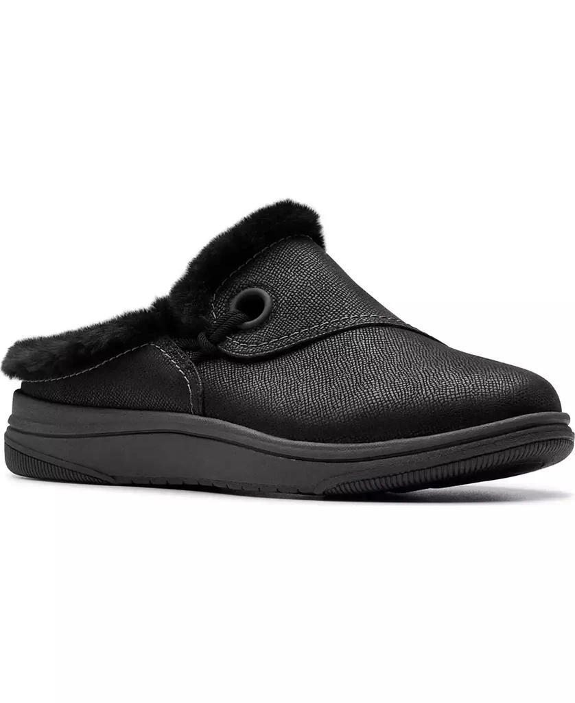 Clarks Women's Cloudsteppers Breeze Myth Round Toe Mules 1