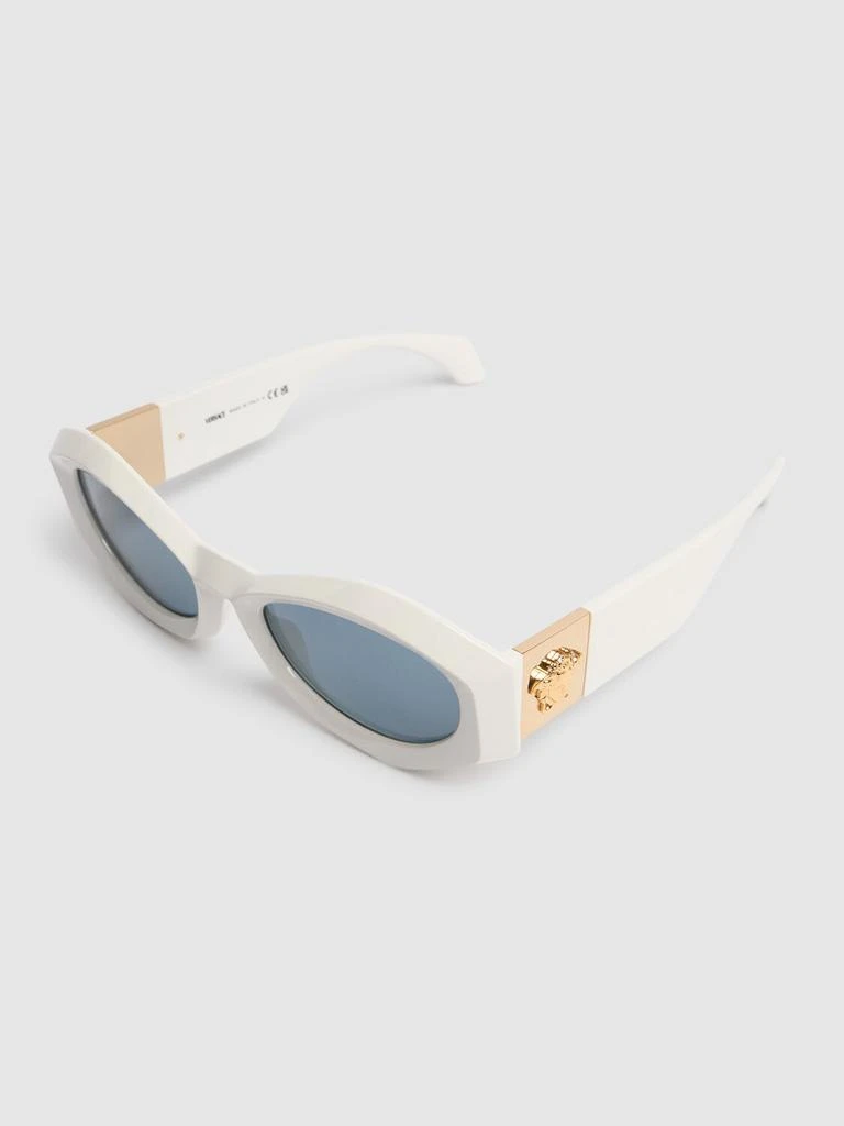 Versace Oval Acetate Sunglasses 2