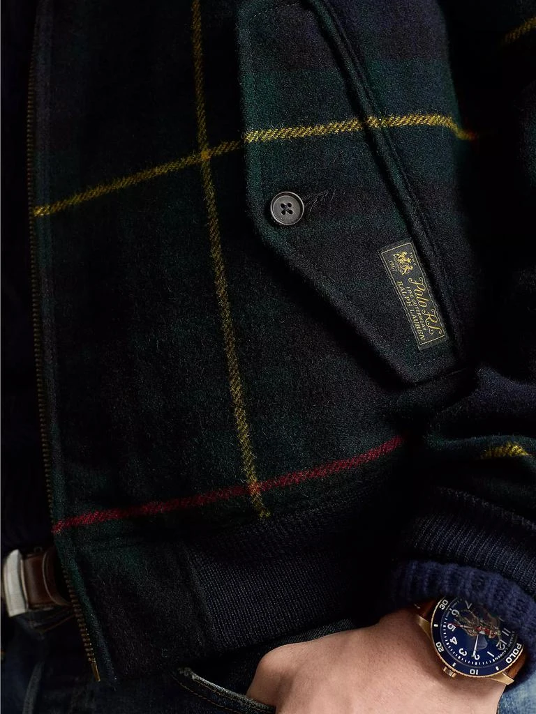 Ralph Lauren Plaid Wool Twill Jacket 6