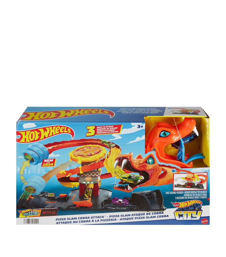 Hot Wheels Pizza Slam Cobra Attack Play Set