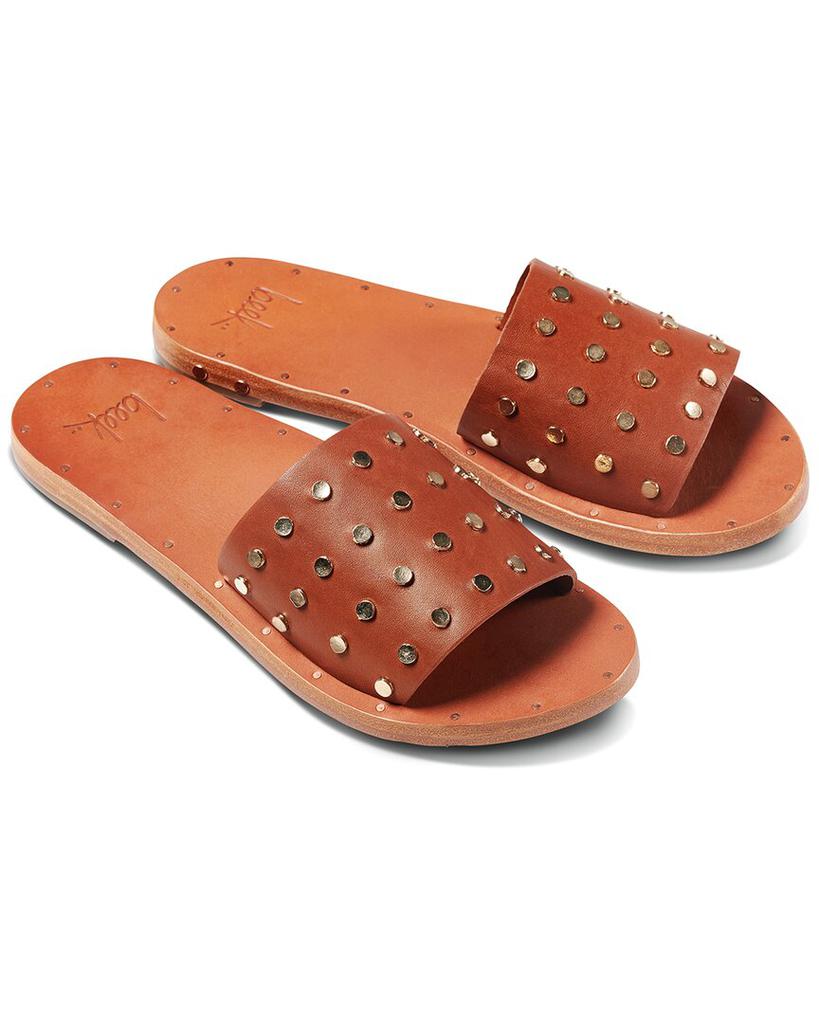 beek beek Lovebird Stud Leather Sandal