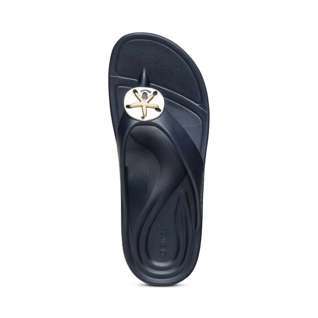 Aetrex Aetrex - Women's Maui Starfish Orthotic Flips 5