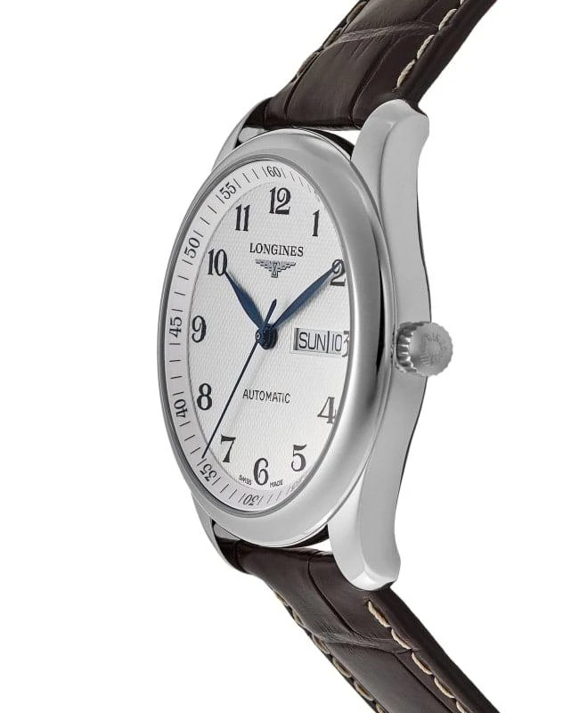 Longines Longines Master Collection Silver Dial Leather Strap Men's Watch L2.755.4.78.3 3