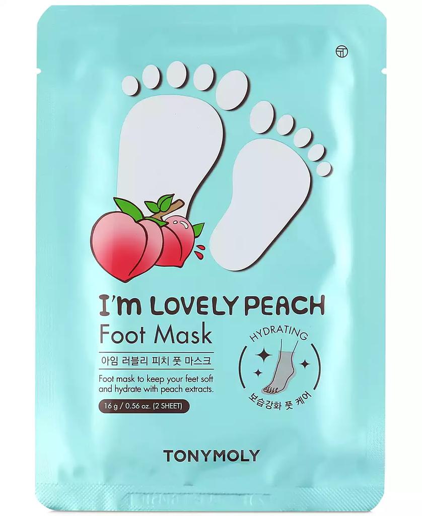 TONYMOLY I'm Lovely Peach Foot Mask