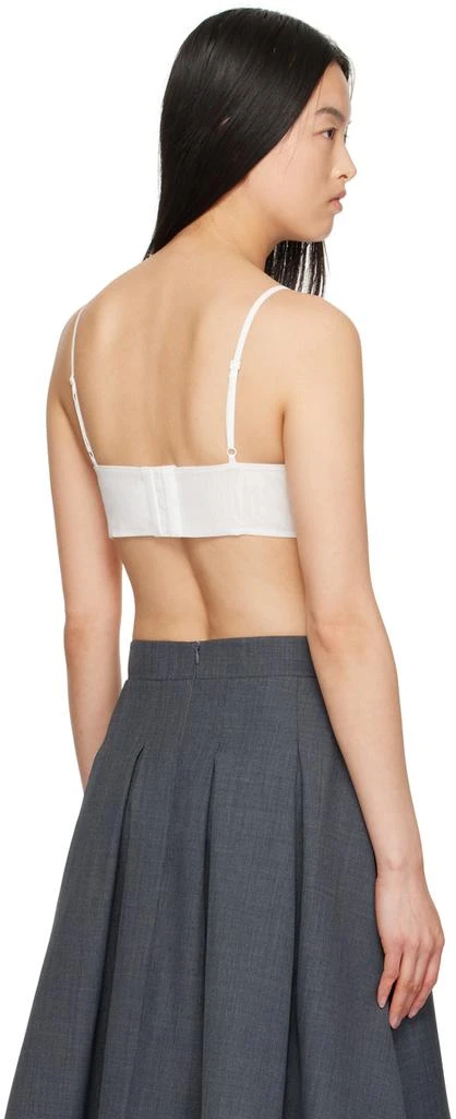 Shushu/Tong White Bow-Tie Bra 3