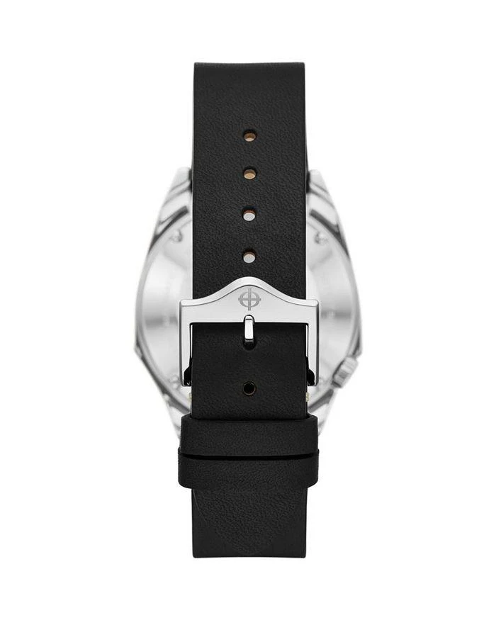 ZODIAC Dress Olympos Automatic Leather Watch, 37mm 3