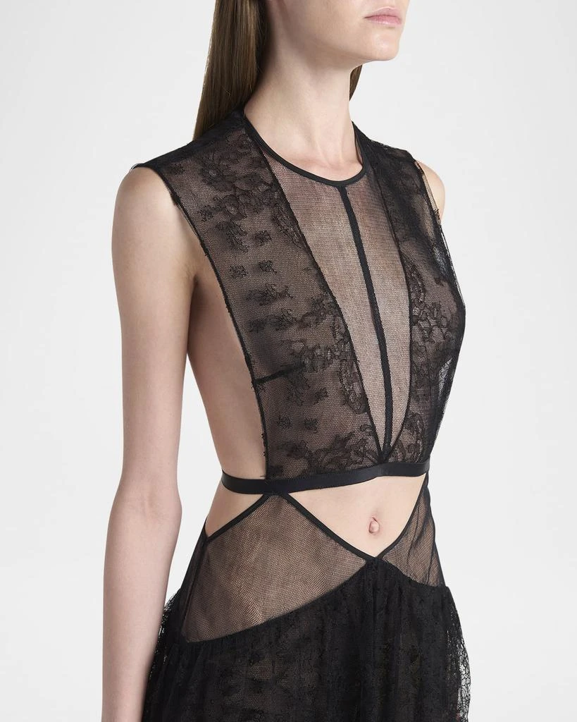 Stella McCartney Chantilly Lace Cutout Maxi Dress - Dresses & Skirts - Free  Shipping - BeyondStyle