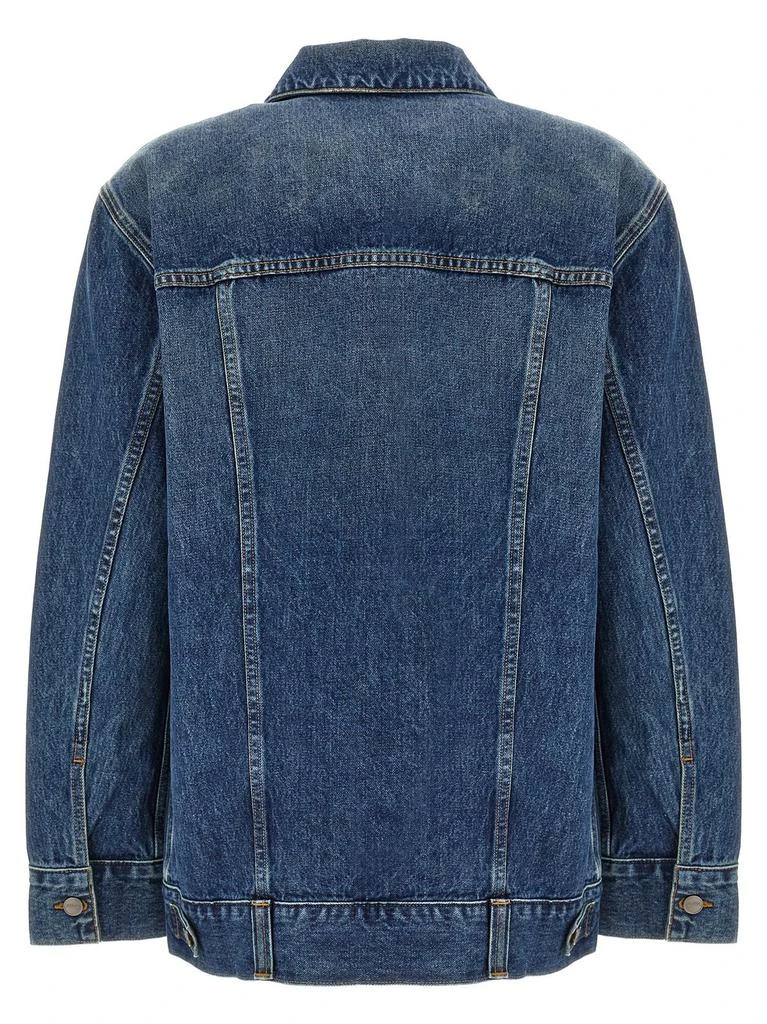 Khaite Khaite The Ross Button-Up Denim Jacket 2