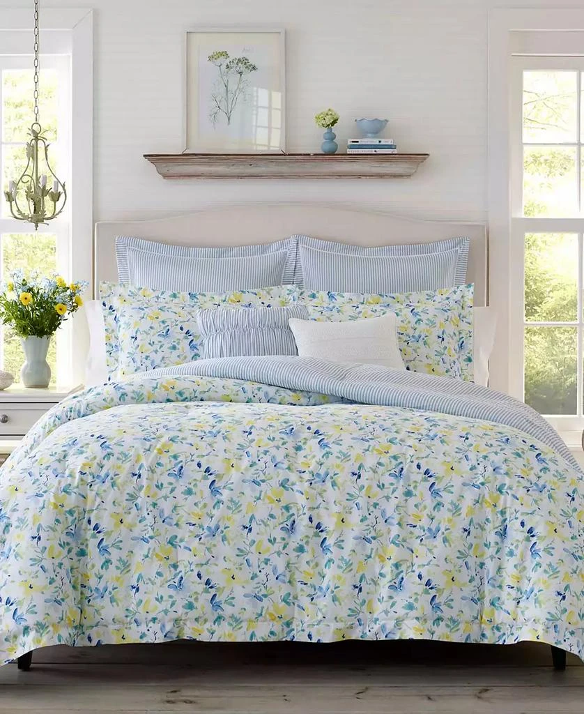 Laura Ashley Nora Reversible 6-Pc. Comforter Set 1