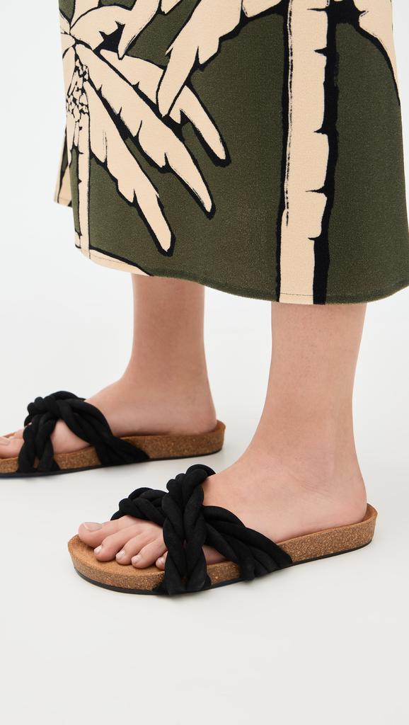 JOHANNA ORTIZ Black Steady Keel Flats