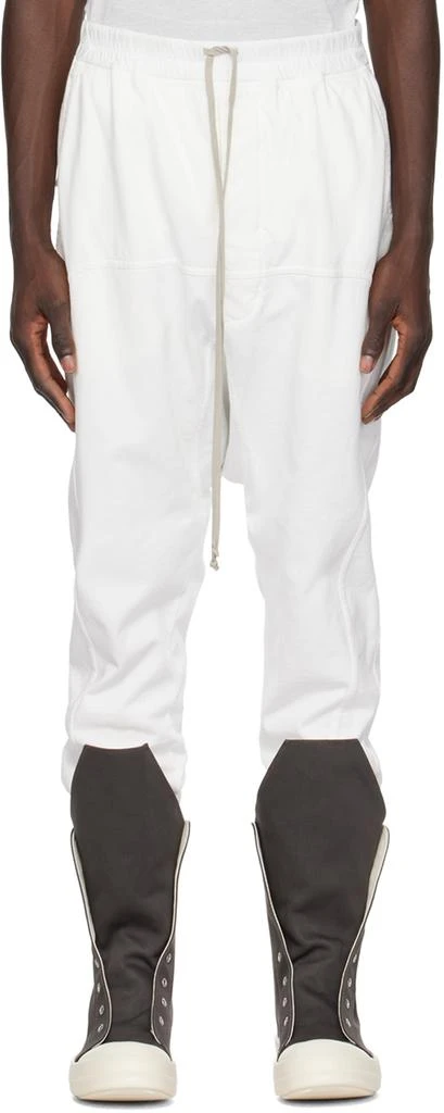 Rick Owens Off-White Slim-Fit Sweatpants 1