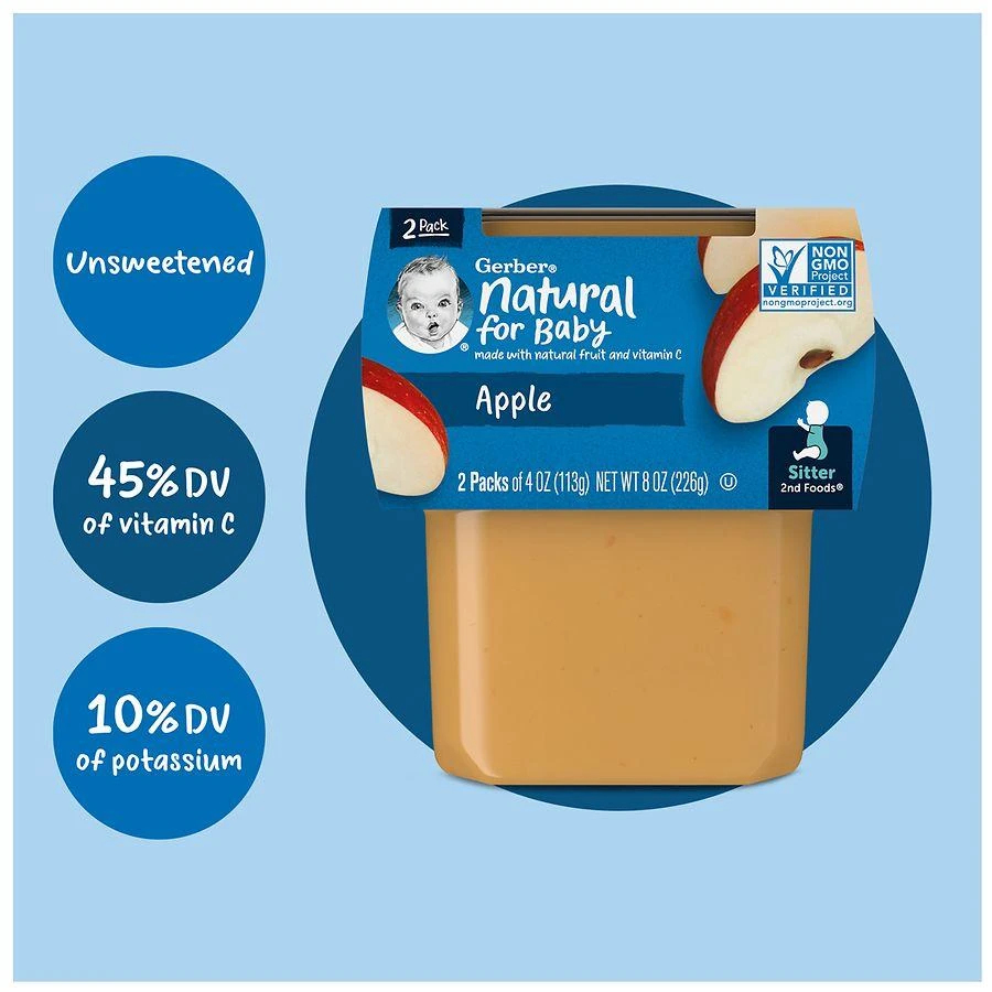 Gerber 2nd Foods Baby Food Apple 7
