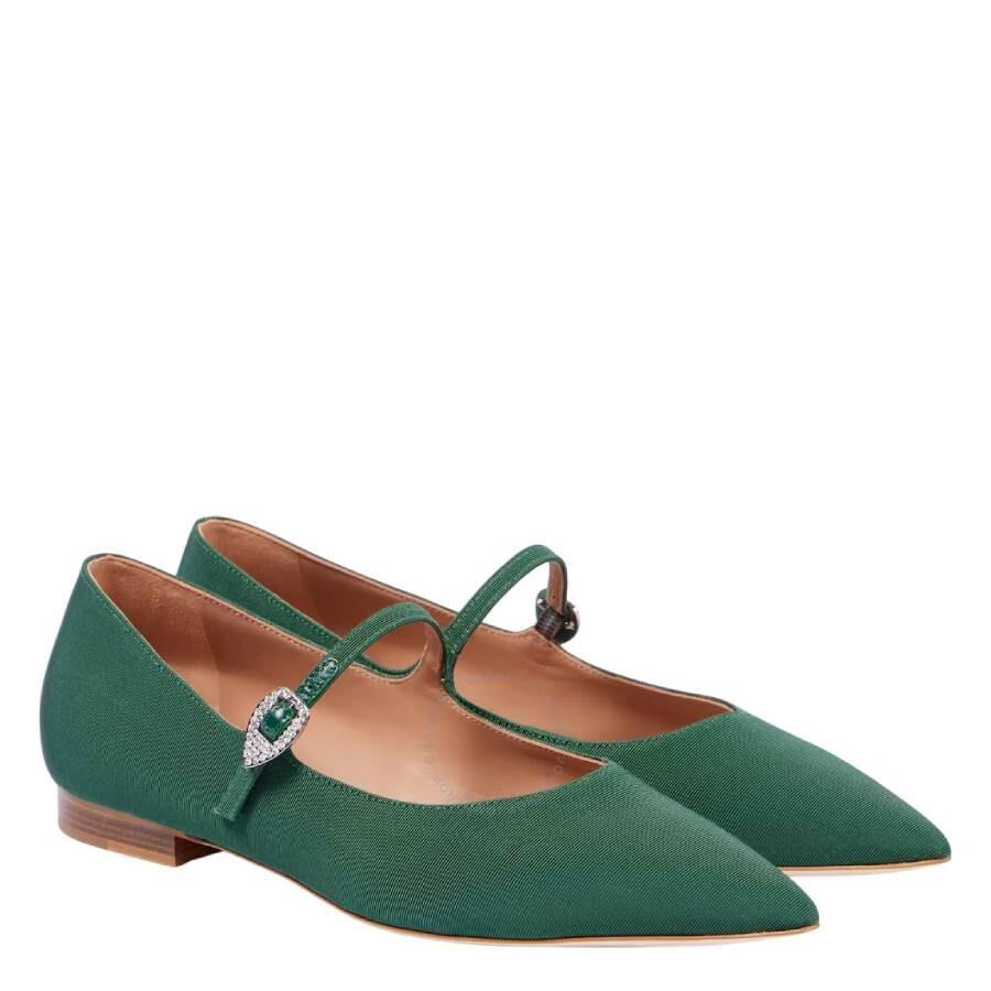 Malone Souliers Kate Grosgrain Mary-Jane Pumps