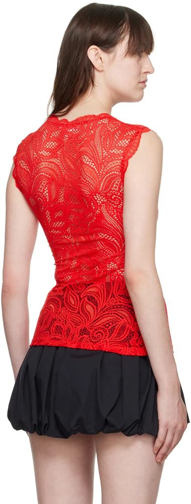 Beaufille Red Silva Blouse 3